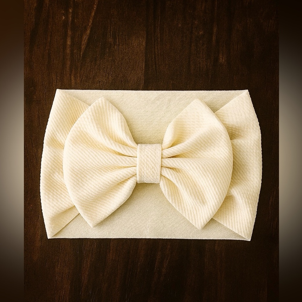 No knot Headband Bow for Baby Girls
